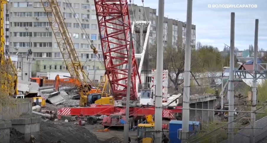 Володин рассказал, когда в Саратове появятся три новых путепровода